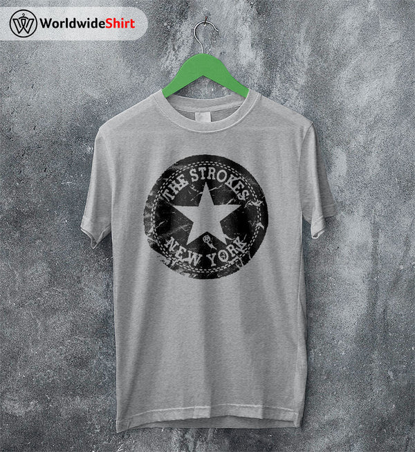 The Strokes Merch New York Vintage 90's T Shirt The Strokes Shirt - WorldWideShirt