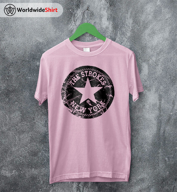 The Strokes Merch New York Vintage 90's T Shirt The Strokes Shirt - WorldWideShirt