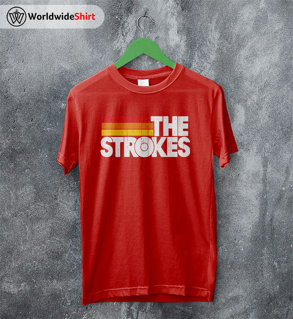 The Strokes Merch Vintage 90's T Shirt The Strokes Shirt - WorldWideShirt