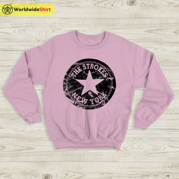 The Strokes Sweatshirt New York Vintage Sweater The Strokes Merch - WorldWideShirt