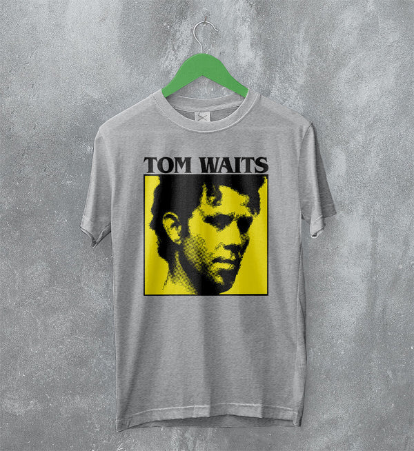 Tom Waits T-Shirt Jazz Rock Shirt Tom Waits American Music Merch - Sport Grey - WorldWideShirt