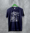Tom Waits T-Shirt Legend Composer and Songwriter Shirt Folk Music Merch - Navy Blue - WorldWideShirt