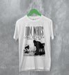 Tom Waits T-Shirt Tour Concert Shirt Vintage Music World Tour 1987 Merch - White - WorldWideShirt