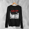 Tragedy Band Sweatshirt Vintage Grunge Tragedy Shirt Crust Punk Music Merch - Black - WorldWideShirt
