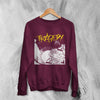 Tragedy Band Sweatshirt Vintage Grunge Tragedy Shirt Crust Punk Music Merch - Red Maroon - WorldWideShirt