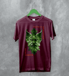 Type O Negative Green Man T-Shirt Gothic Type O Negative Shirt Music Metal Band - Red Maroon - WorldWideShirt
