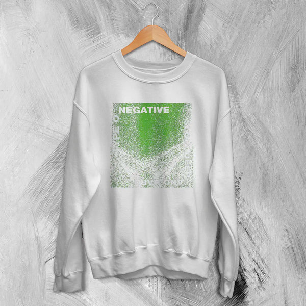 Type O Negative Slow Deep and Hard Sweatshirt Gothic Type O Negative Shirt Metal Band - White - WorldWideShirt