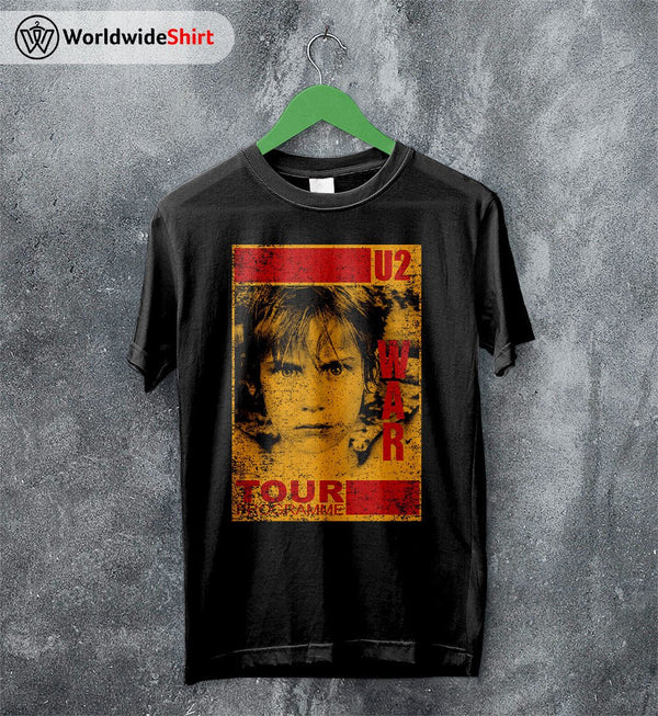 U2 War Vintage 90's T Shirt U2 Shirt U2 Band Shirt - WorldWideShirt