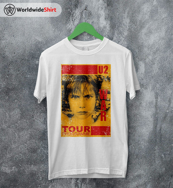 U2 War Vintage 90's T Shirt U2 Shirt U2 Band Shirt - WorldWideShirt