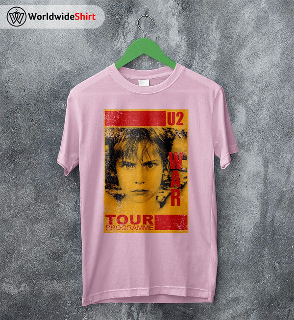 U2 War Vintage 90's T Shirt U2 Shirt U2 Band Shirt - WorldWideShirt