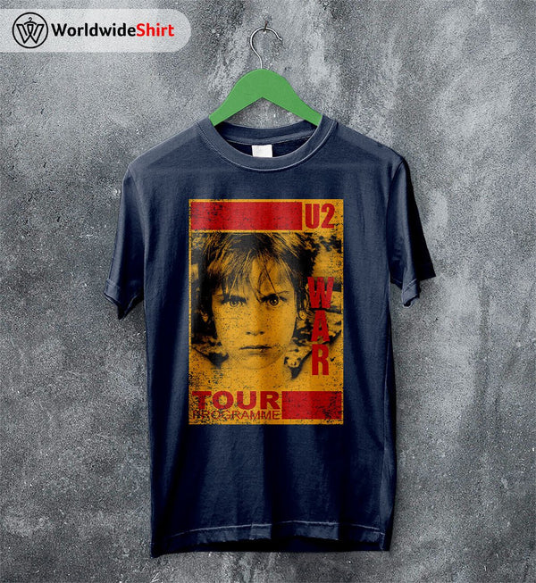 U2 War Vintage 90's T Shirt U2 Shirt U2 Band Shirt - WorldWideShirt