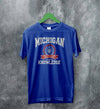 University of Michigan T-shirt Great Lakes Shirt Knowledge Michigan University - Royal Blue - WorldWideShirt