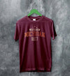 University of Michigan T-shirt Michigan University Shirt National Universities - Red Maroon - WorldWideShirt