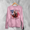 USA Sexyy Red Sweatshirt Make America Sexyy Again Shirt American Concert Crewneck - Light Pink - WorldWideShirt