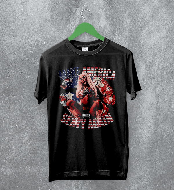 USA Sexyy Red T-Shirt Make America Sexyy Again Shirt American Concert Tee - Black - WorldWideShirt