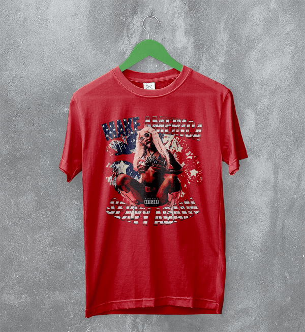 USA Sexyy Red T-Shirt Make America Sexyy Again Shirt American Concert Tee - Red - WorldWideShirt