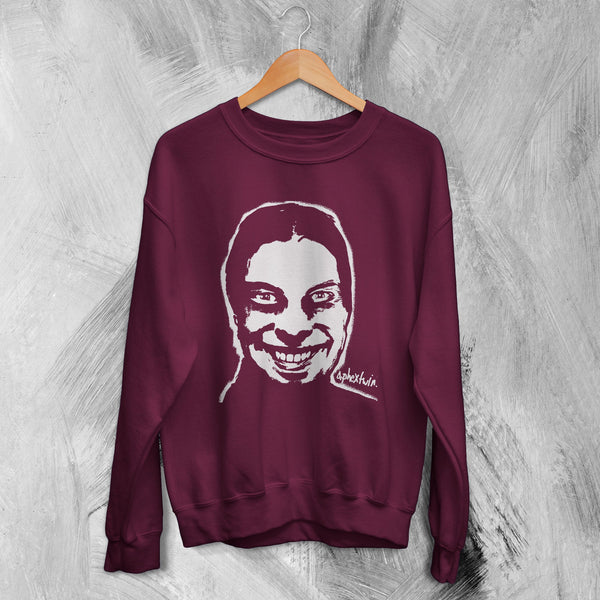 Vintage Aphex Twin Sweatshirt I Care Because You Do Album Cover Sweater - WorldWideShirt