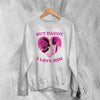 Vintage Asap Rocky Sweatshirt Flacko Love ASAP Rocky Lover Shirt Hiphop Rap Crewneck - White - WorldWideShirt