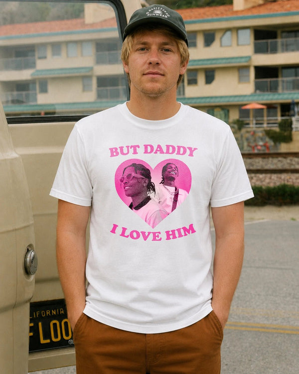 Vintage Asap Rocky T-Shirt Flacko Love ASAP Rocky Lover Shirt Hiphop Rap Tee - White - WorldWideShirt