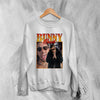 Vintage Bad Bunny 90's Sweatshirt Bad Bunny Raptee Rapper Sweater - WorldWideShirt