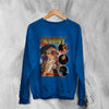 Vintage Bad Bunny Sweatshirt Bad Bunny 90's Rapper Sweater - WorldWideShirt