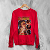 Vintage Bad Bunny Sweatshirt Bad Bunny 90's Rapper Sweater - WorldWideShirt