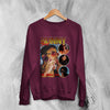 Vintage Bad Bunny Sweatshirt Bad Bunny 90's Rapper Sweater - WorldWideShirt