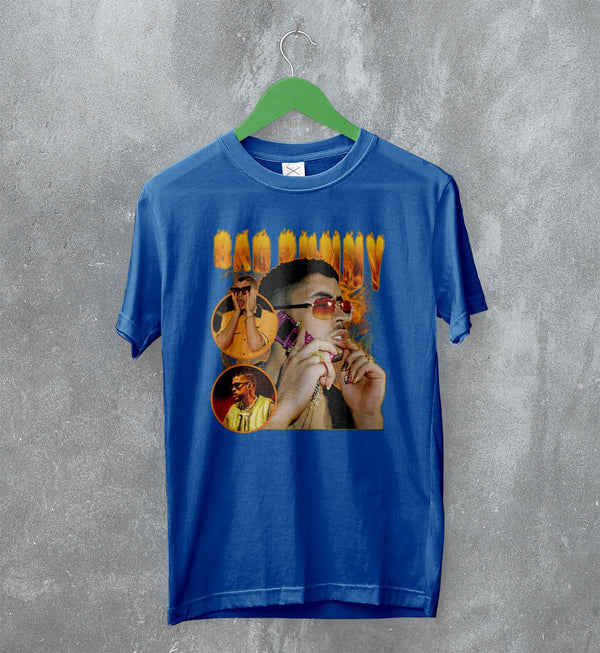 Vintage Bad Bunny T-Shirt Bootleg Rap Shirt Iconic Rapper Fan Merch - WorldWideShirt