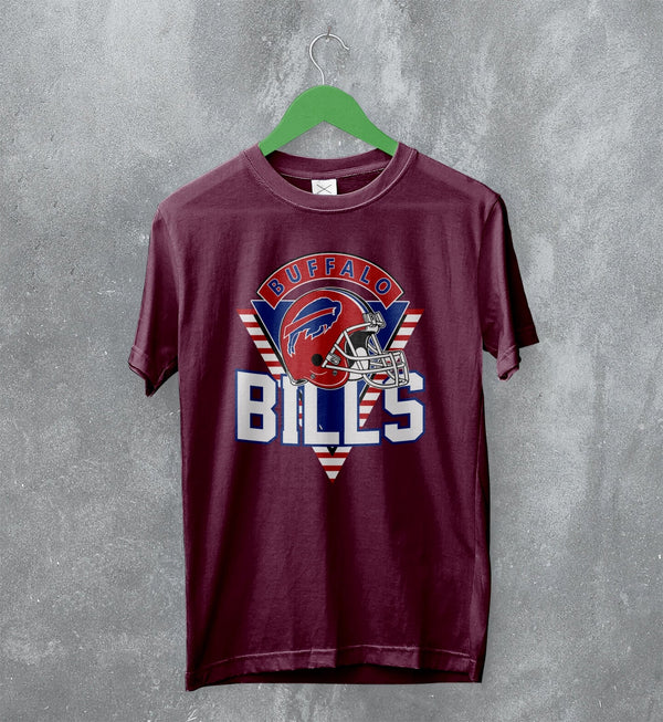 Vintage Buffalo Bills T-Shirt Old School Buffalo Bills Shirt American Football Fan Merch - WorldWideShirt