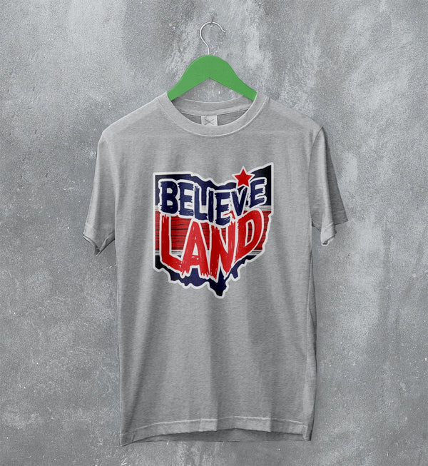 Vintage Cleveland Guardians T-Shirt Believe Land Shirt Baseball Merch - WorldWideShirt