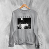 Vintage Duster Music Sweatshirt Discography Album Cover Sweater - Sport Grey - WorldWideShirt