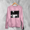 Vintage Duster Music Sweatshirt Discography Album Cover Sweater - Light Pink - WorldWideShirt
