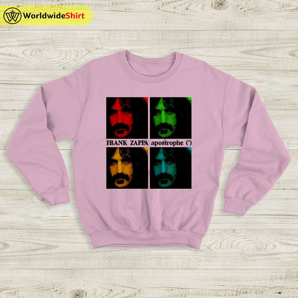 Vintage Frank Zappa Apostrophe (') Sweatshirt Frank Zappa Shirt Music Shirt - WorldWideShirt
