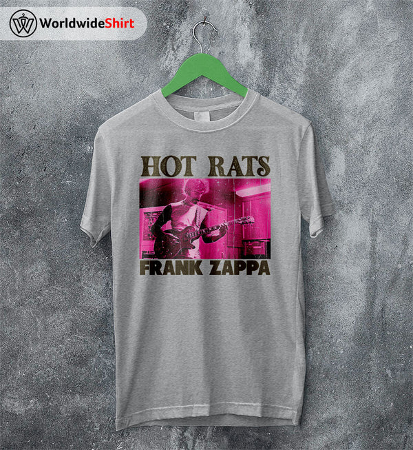 Vintage Frank Zappa Hot Rats T Shirt Frank Zappa Shirt Music Shirt - WorldWideShirt