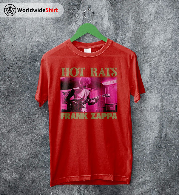 Vintage Frank Zappa Hot Rats T Shirt Frank Zappa Shirt Music Shirt - WorldWideShirt