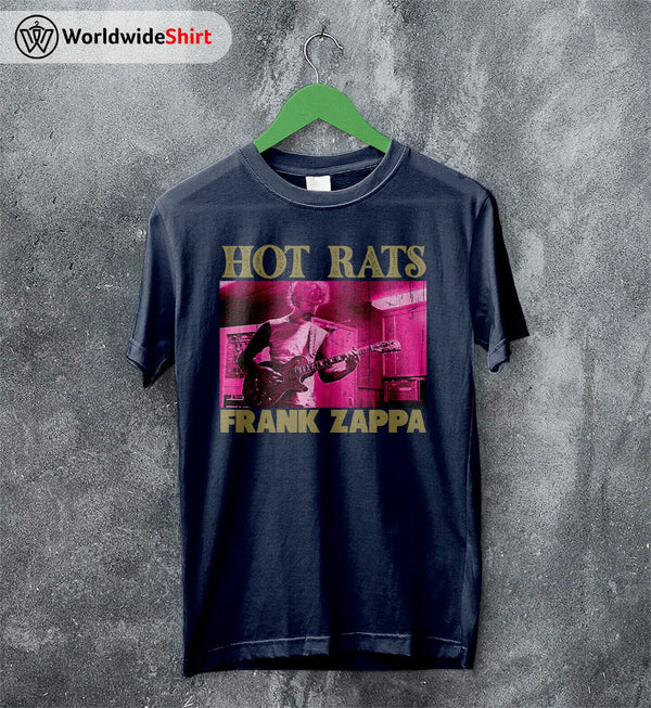 Vintage Frank Zappa Hot Rats T Shirt Frank Zappa Shirt Music Shirt - WorldWideShirt
