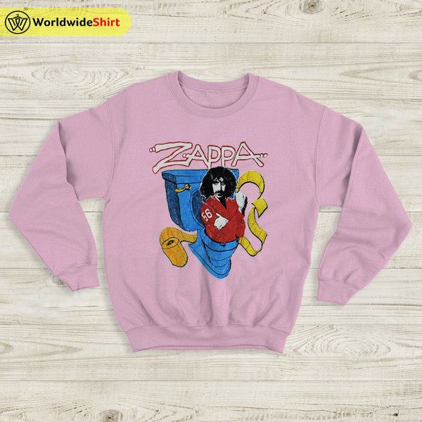 Vintage Frank Zappa Tour Graphic Sweatshirt Frank Zappa Shirt Music Shirt - WorldWideShirt