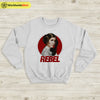 Vintage Princess Leia Rebel Sweatshirt David Bowie Shirt Music Shirt - WorldWideShirt