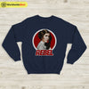 Vintage Princess Leia Rebel Sweatshirt David Bowie Shirt Music Shirt - WorldWideShirt