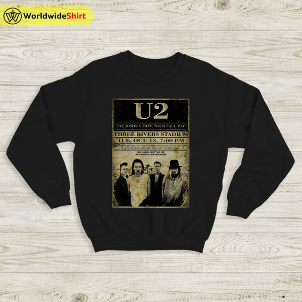 Vintage The Joshua Tree Tour 1987 Sweatshirt U2 Shirt U2 Band Shirt - WorldWideShirt