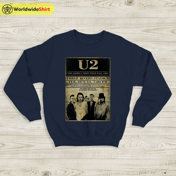 Vintage The Joshua Tree Tour 1987 Sweatshirt U2 Shirt U2 Band Shirt - WorldWideShirt