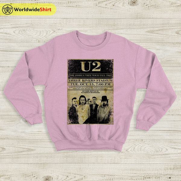 Vintage The Joshua Tree Tour 1987 Sweatshirt U2 Shirt U2 Band Shirt - WorldWideShirt