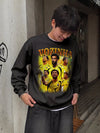 Vozinha Goalkeeper Sweatshirt, Cape Verde Vozinha Shirt, Soccer Football Legend Crewneck - Black - WorldWideShirt