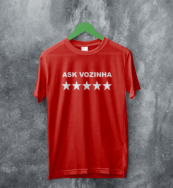 Vozinha TShirt, Vintage Ask Vozinha Shirt, Goalkeeper Star Soccer Legend Tee - Red - WorldWideShirt