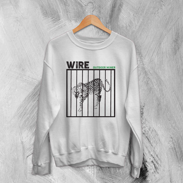 Wire Band Sweatshirt Outdoor Miner Sweater Vintage Punk Rock Band Merch - WorldWideShirt