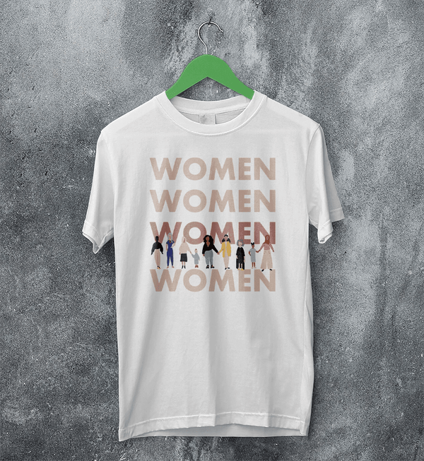 Women Relations T-Shirt Women's Day Shirt Club Feminist Tee Aesthetic Women Gift - White - WorldWideShirt