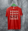Women Relations T-Shirt Women's Day Shirt Club Feminist Tee Aesthetic Women Gift - Red - WorldWideShirt