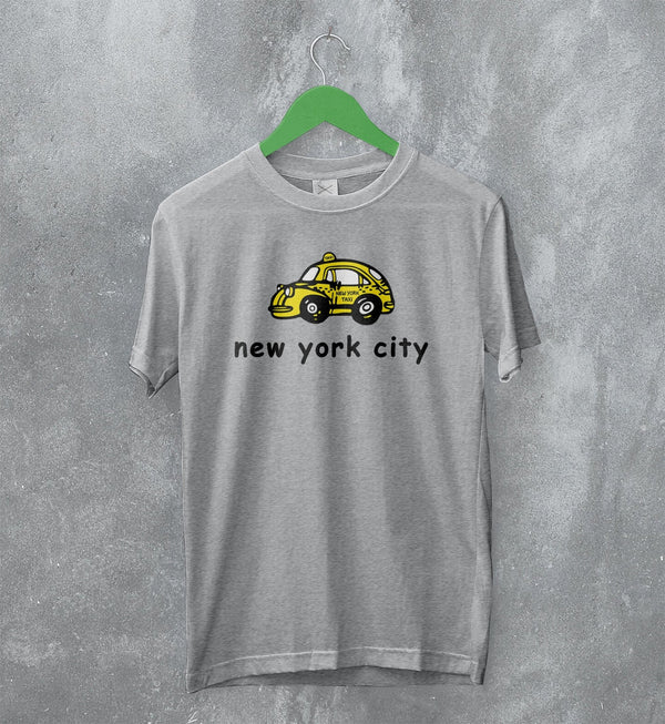 Y2K NYC T-Shirt New York Taxi Shirt Love Tour NYC Merch - WorldWideShirt