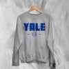 Yale University Sweatshirt Retro Campus Shirt Ivy League Research University US - Sport Grey - WorldWideShirt