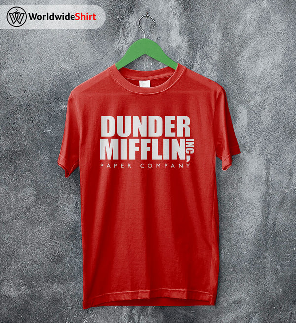 Dunder Mifflin Logo T-shirt The Office Shirt TV Show